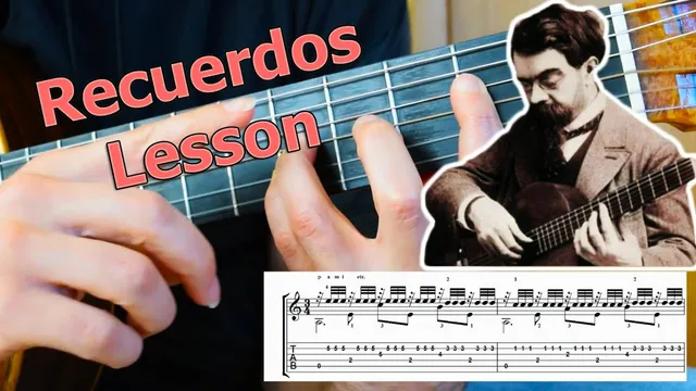 Thumbnail for Tarrega Recuerdos de la Alhambra guitar - how to part 1