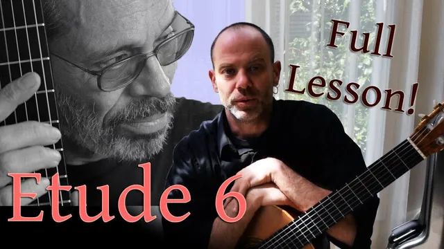 Thumbnail for Learn Leo Brouwer Etude 6 - Full Guitar Lesson